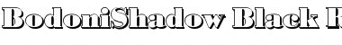 BodoniShadow-Black Font