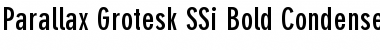 Parallax Grotesk SSi Font