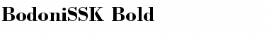 BodoniSSK Bold Font