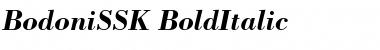 BodoniSSK Font