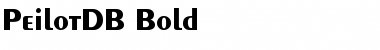PeilotDB Bold Font