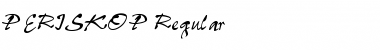 PERISKOP Regular Font