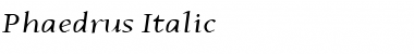Download Phaedrus Font Download Phaedrus Font