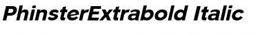 Download PhinsterExtrabold Font