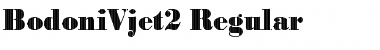 BodoniVjet2 Font