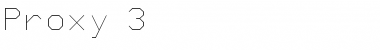 Prx3 Font