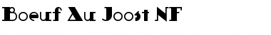 Boeuf Au Joost NF Regular Font