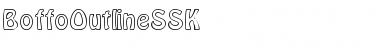 BoffoOutlineSSK Regular Font