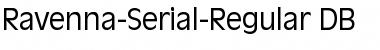 Ravenna-Serial DB Regular Font