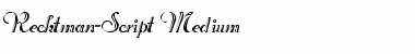 Rechtman Script Font