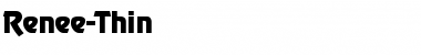 Download Renee-Thin Font Download Renee-Thin Font