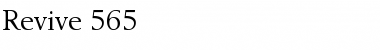 Download Revive 565 Font Download Revive 565 Font