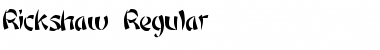 Download Rickshaw Font Download Rickshaw Font