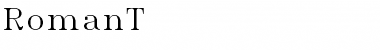 RomanT Font