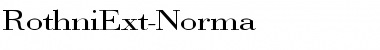 Download RothniExt-Norma Font