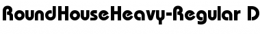 RoundHouseHeavy DB Font