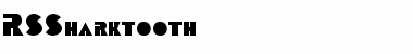 Download RSSharktooth Font Download RSSharktooth Font
