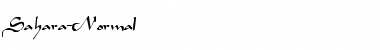 Download Sahara-Normal Font Download Sahara-Normal Font
