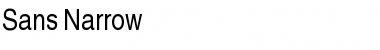 Download Sans Narrow Font