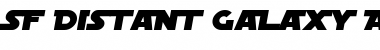 SF Distant Galaxy Alternate Font