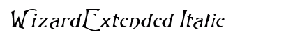 WizardExtended Italic preview