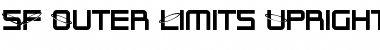 SF Outer Limits Upright Font