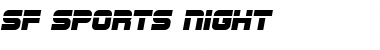 SF Sports Night Font