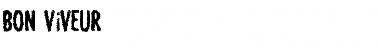 Download BON ViVEUR Font Download BON ViVEUR Font
