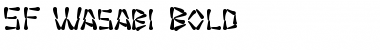 SF Wasabi Bold Font SF Wasabi Bold Font