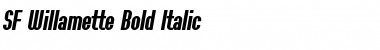 SF Willamette Font