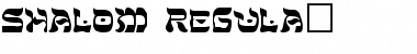 SHALOM Regular Font