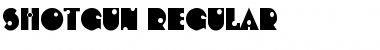 Shotgun Regular Font