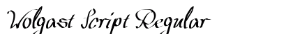Wolgast Script Regular preview