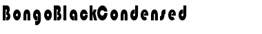 BongoBlackCondensed Font