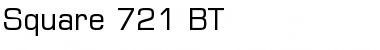 Square721 BT Roman Font