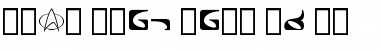 StarTrekNext Pi Font