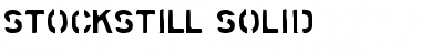 Download Stockstill Solid Font