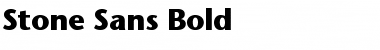 Stone_Sans-Bold Font