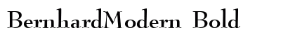 BernhardModern Bold preview