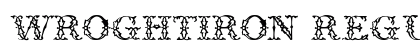 WroghtIron Regular preview