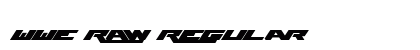 WWE Raw Regular