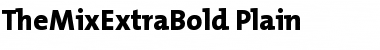 TheMixExtraBold Font