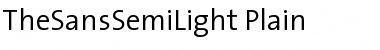 Download TheSansSemiLight Font