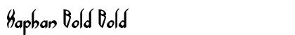 Xaphan Bold Bold preview