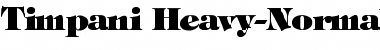 Download Timpani_Heavy-Normal Font