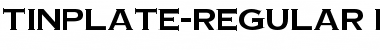 Download TinPlate DB Font Download TinPlate DB Font