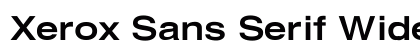 Xerox Sans Serif Wide Bold preview