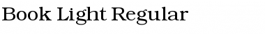 Book-Light Regular Font Book-Light Regular Font