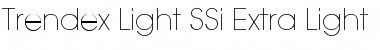 Trendex Light SSi Font