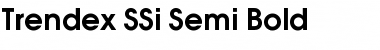 Trendex SSi Font